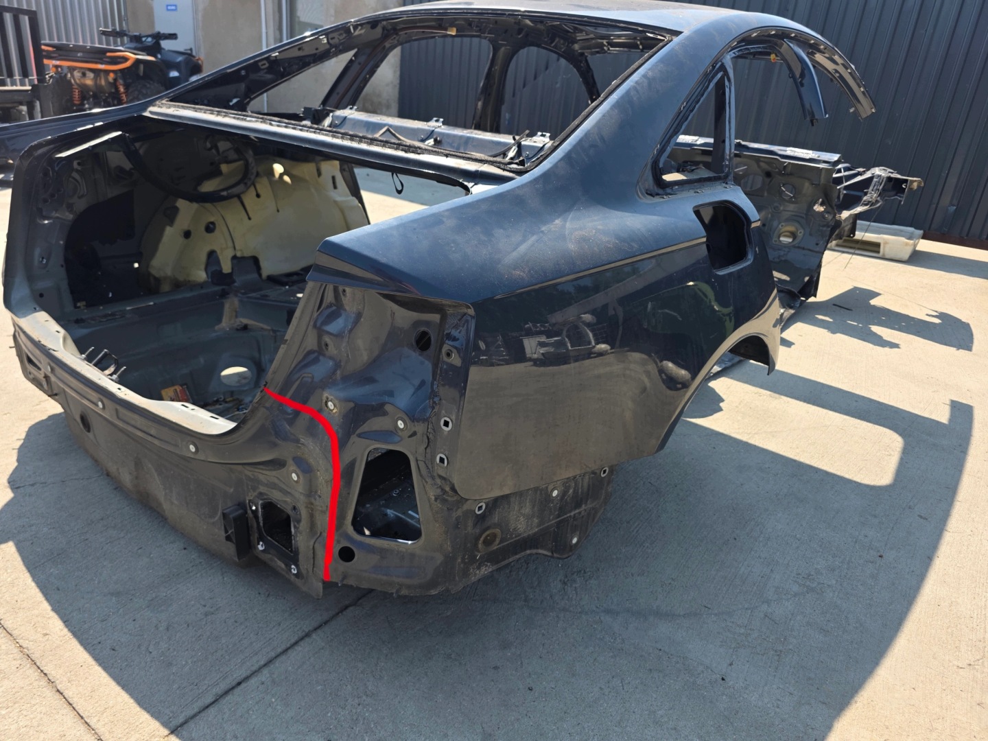 Longeron Aile Arrière Droit Bouche buse AUDI A6 C7 Berline 2011-2017 Original !!!
