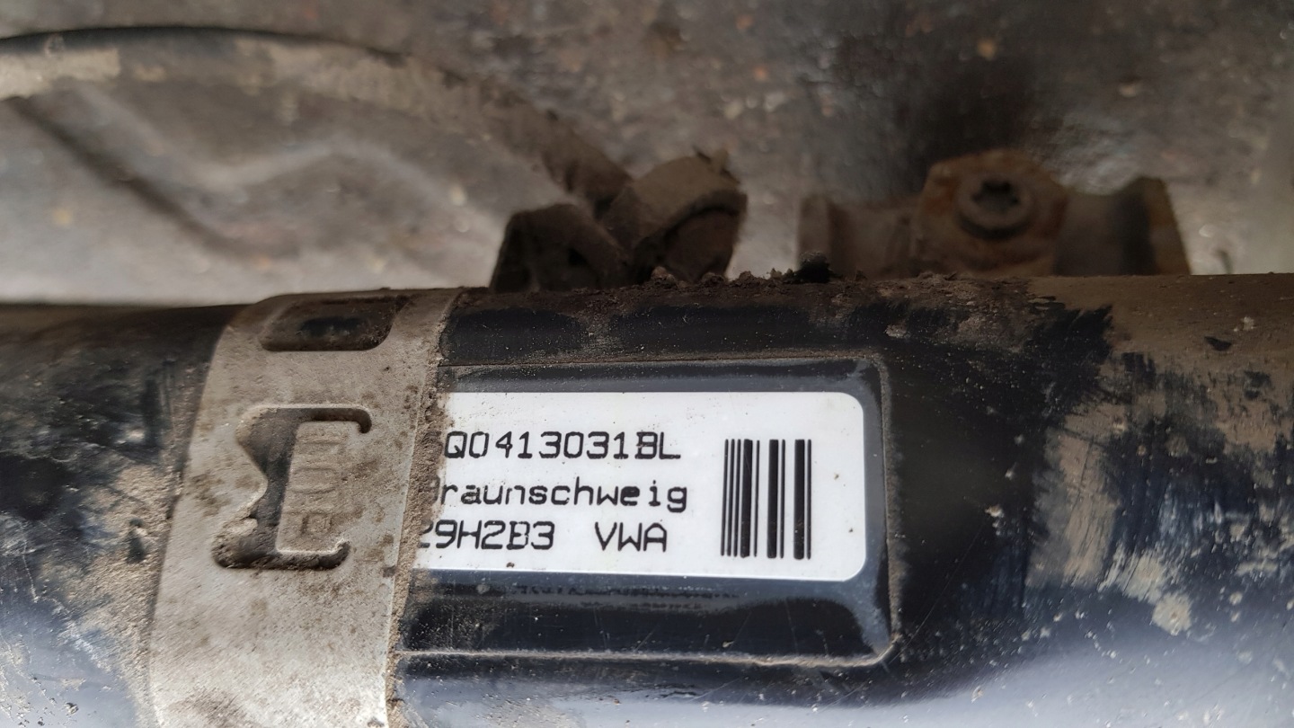 Skoda Fabia II McPherson right 6Q0413031BL
