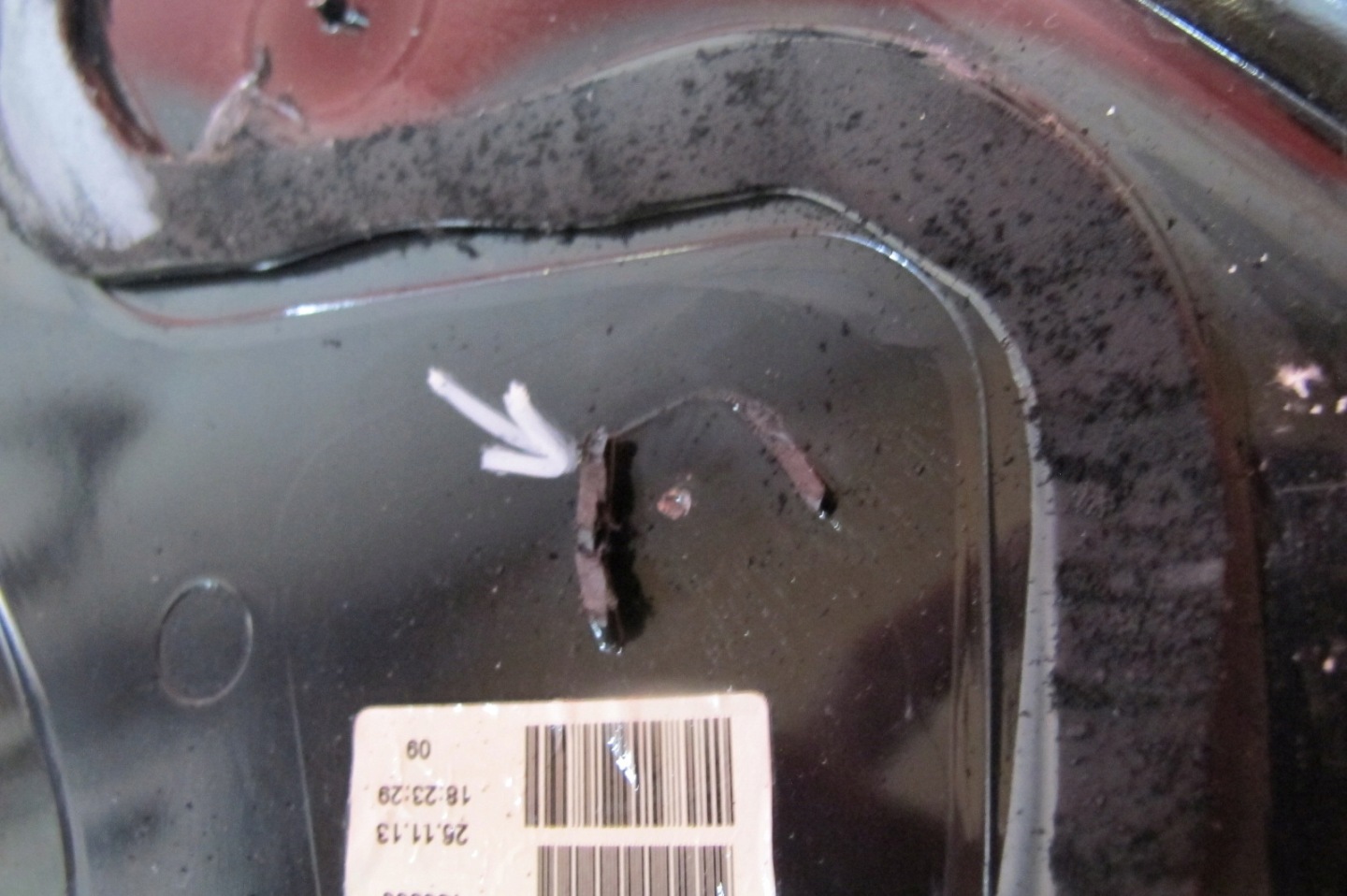 CITROEN DS5 5D 11- window bodywork right rear part rear