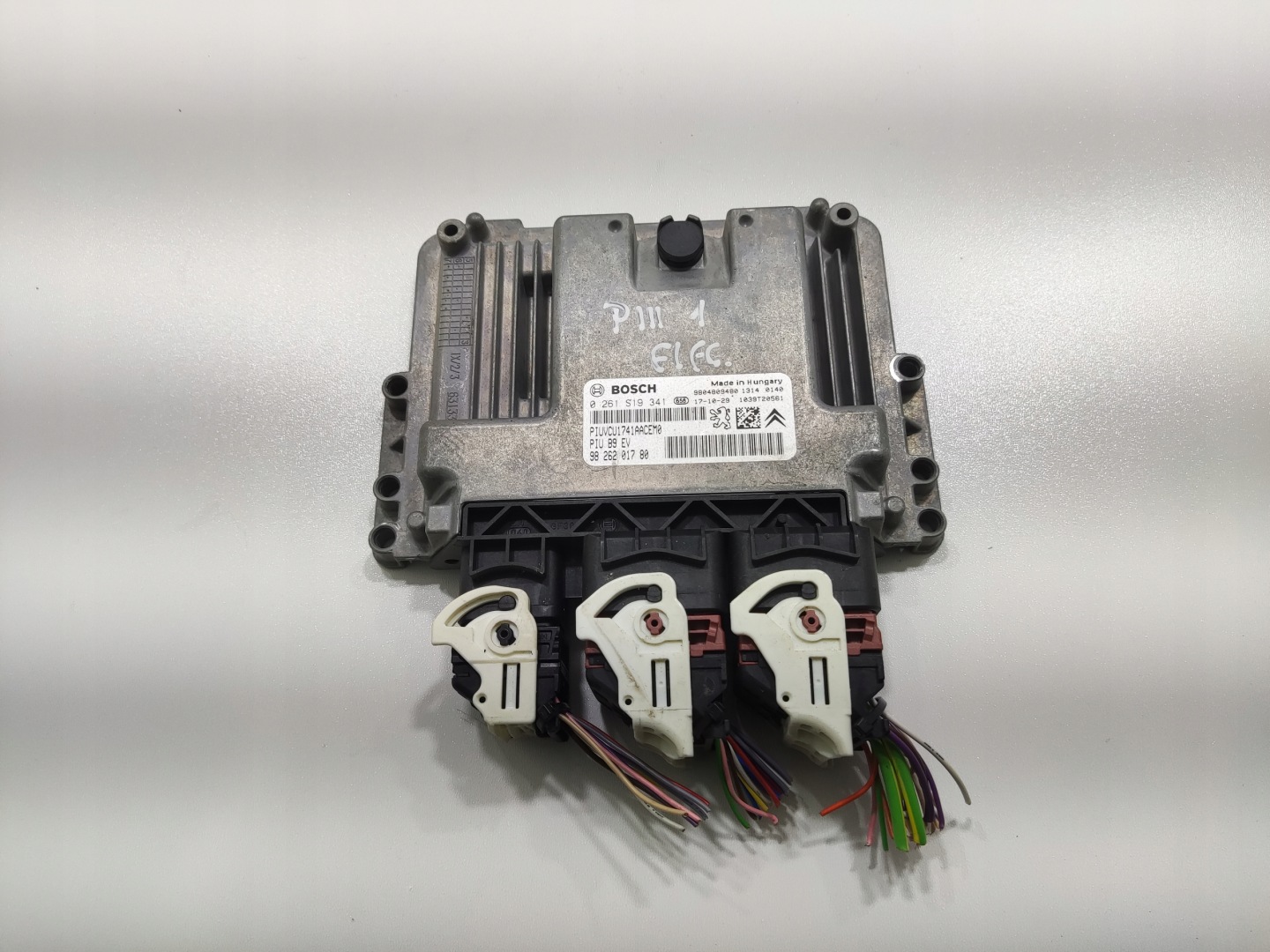 control unit CITROEN BERLINGO PARTNER III 0261S19341 9826201780 ELEKTRYK 15-18