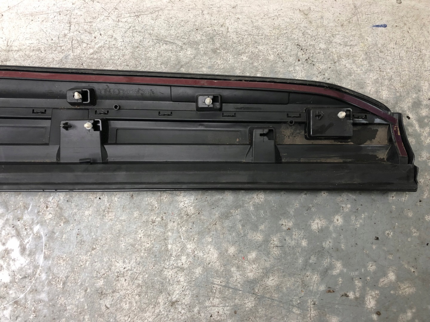moulding door left front AUDI Q7 4M 4M0853959B