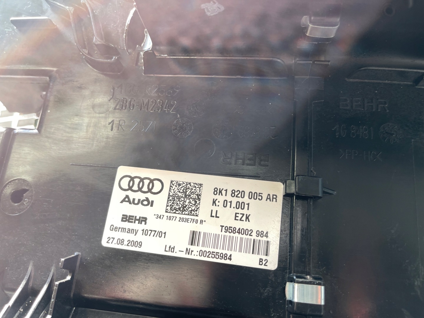 heater complete AUDI A4 B8 Q5 8K1820005AR