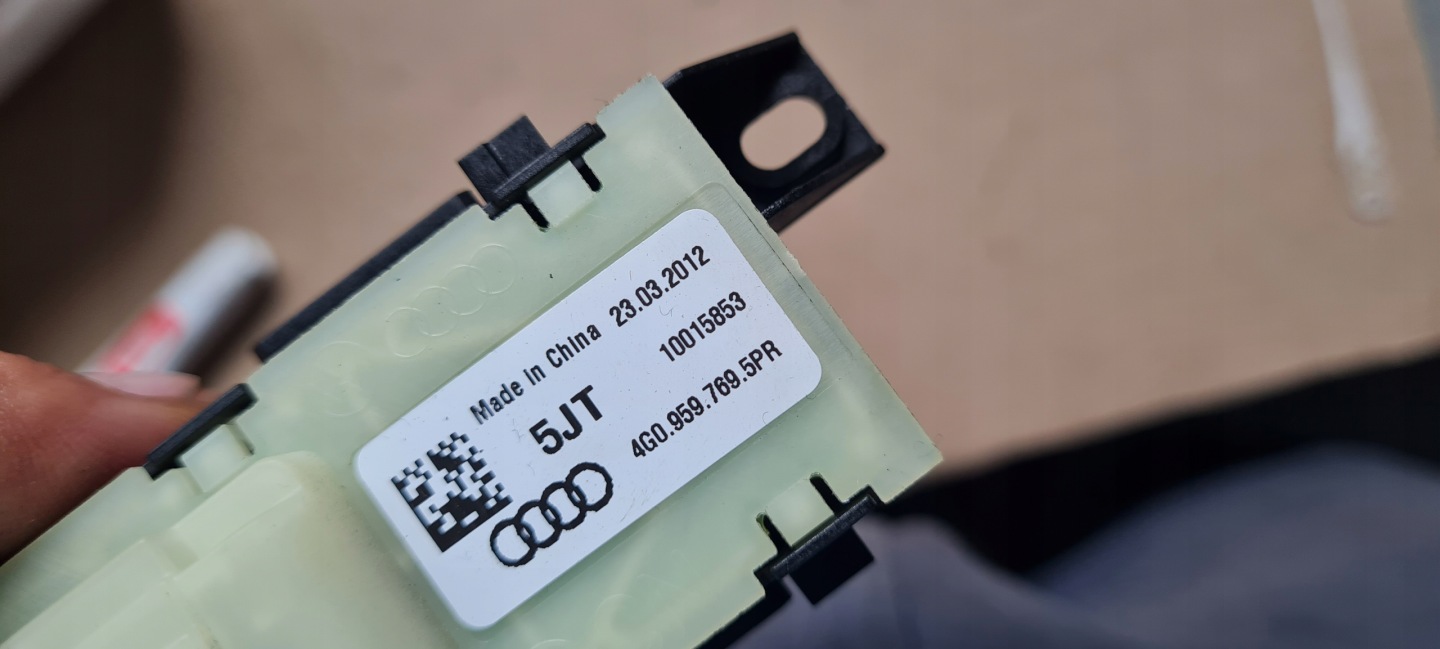 A6 C7 4G switch PRZYCISKPAMIECI seat 4G0959769