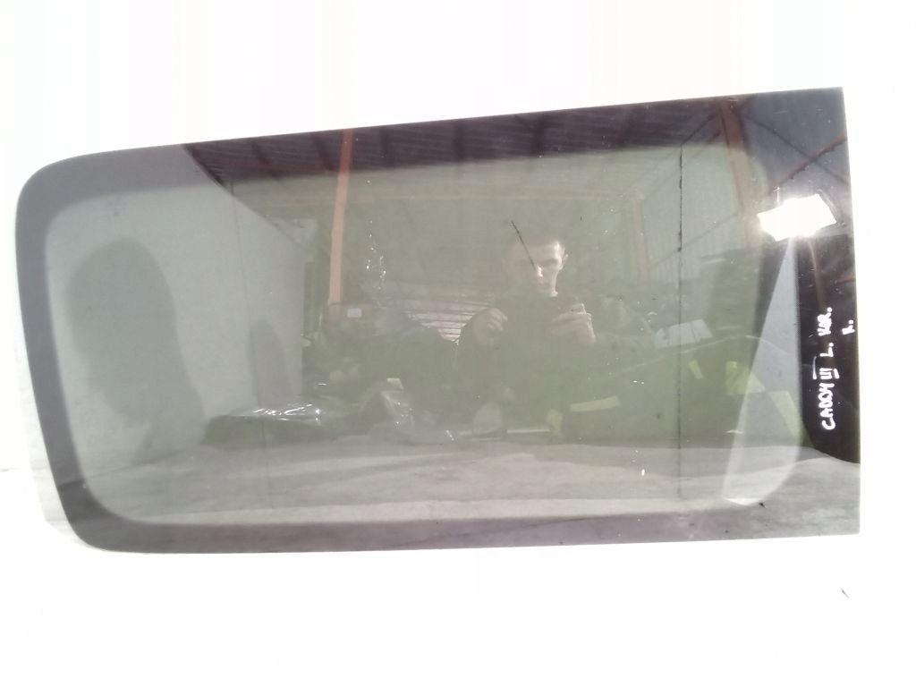 VW Caddy III 3 Long window left rear part bodywork