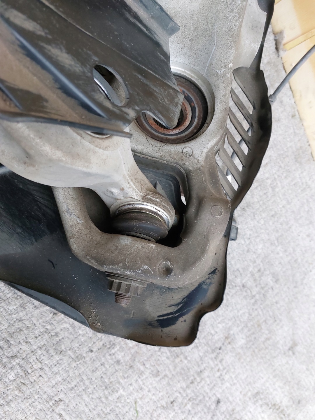 swing arm left front BENTLEY CONTINENTAL GT SPEED 21r 971407121P