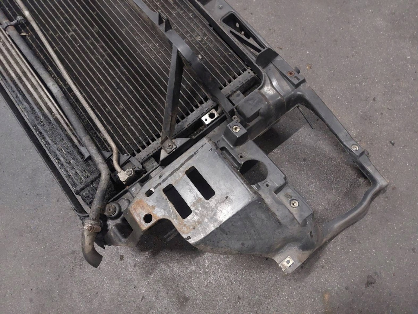 support panel for radiators pillar iron + KOMPLET of radiators VOLKSWAGEN SHARAN MK1