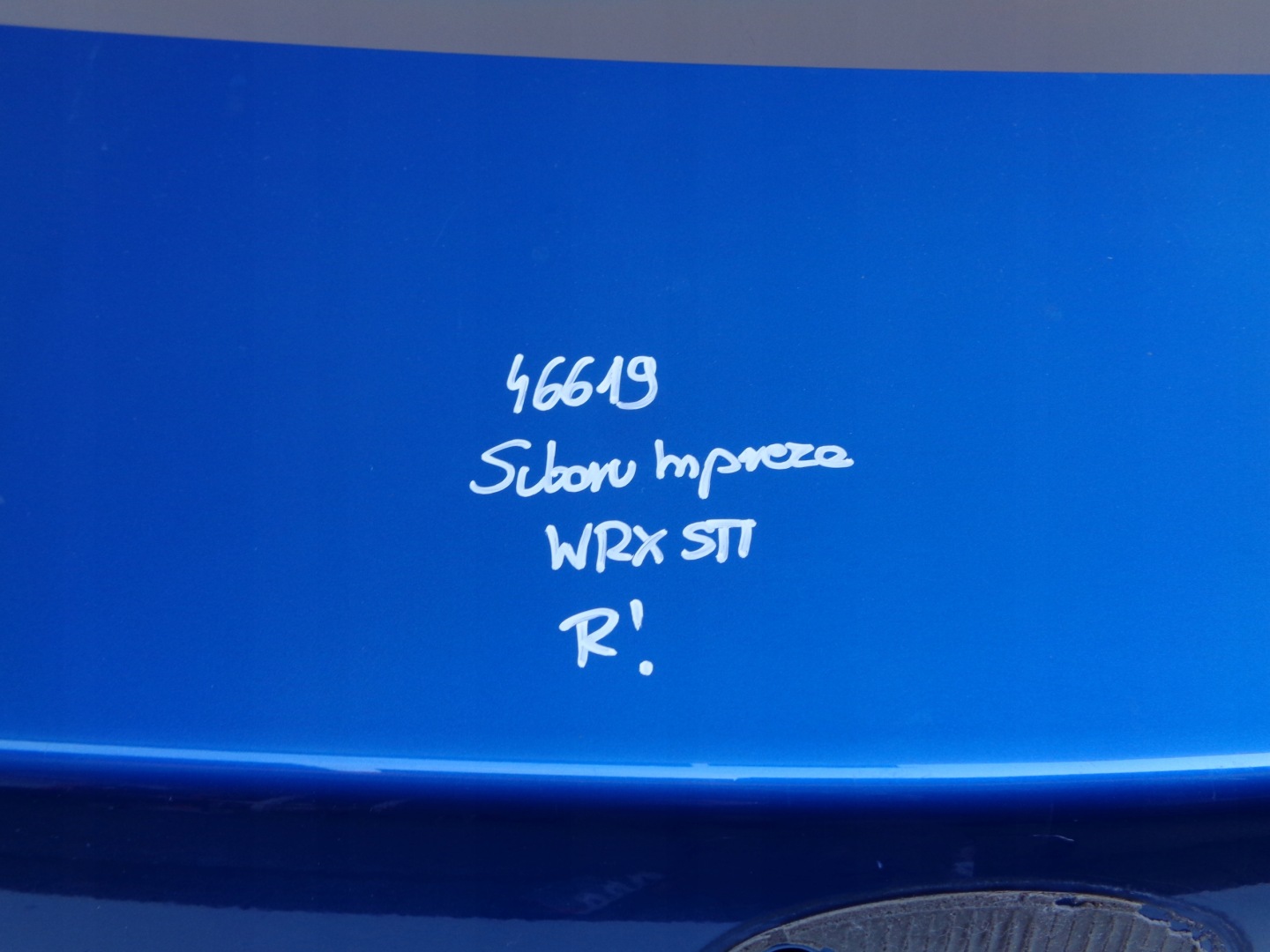 boot doors SUBARU IMPREZA WRX STI NR 46619