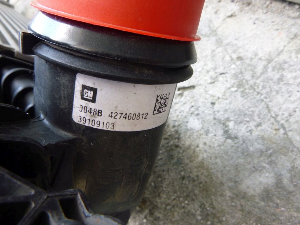 OPEL ASTRA K 1.4 T 1.6 CDTI radiatore / raffreddatore komplet