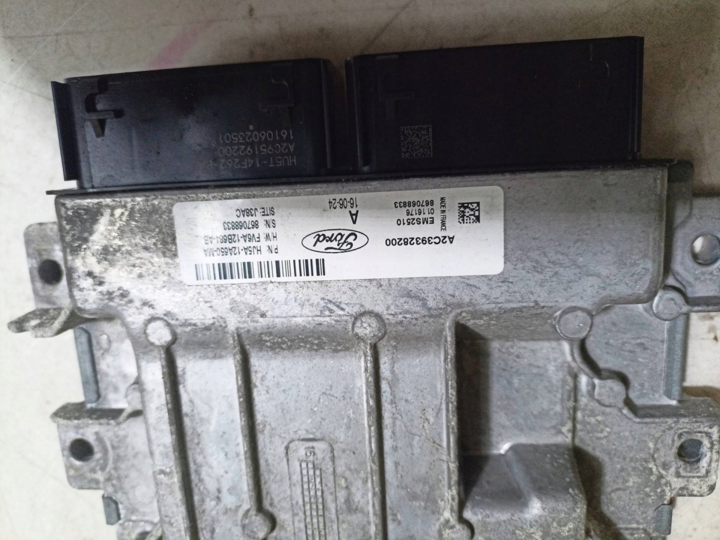 control unit of the engine Ford Escape 3 C520 facelift 2017 HJ5A-12A650-MA
