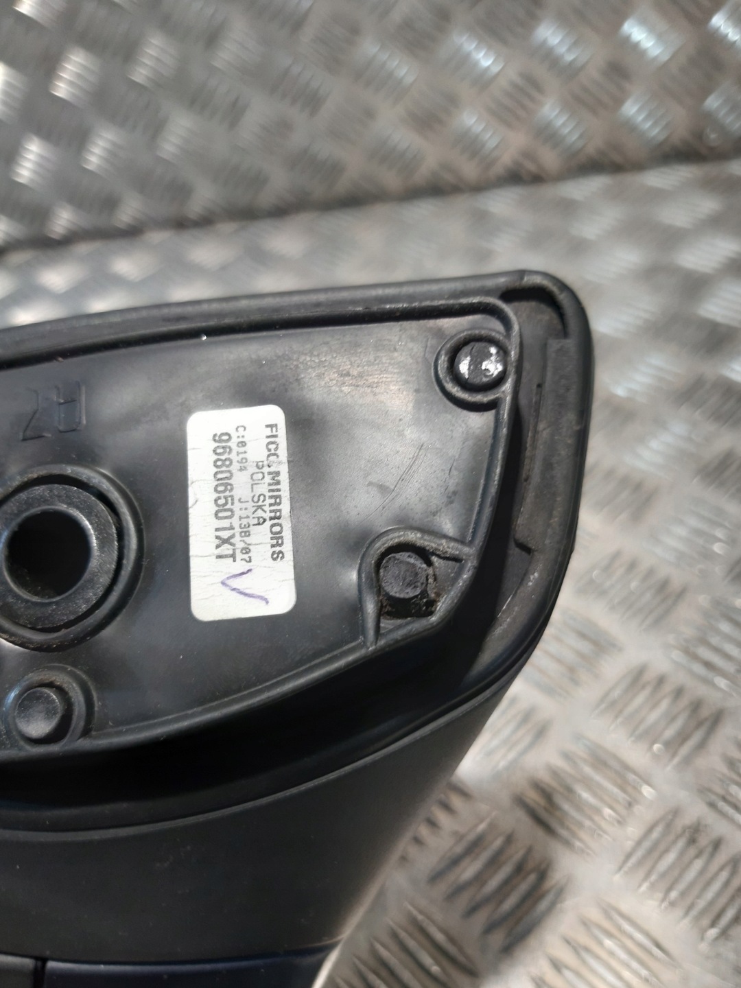 PEUGEOT 207 mirror right electrics 9 PIN k: EZW 96806501XT