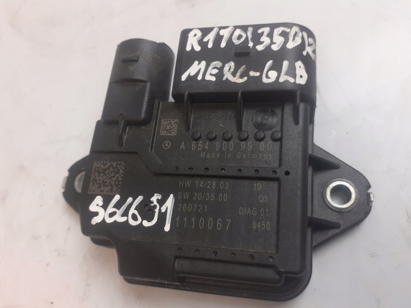 Relè candele MERCEDES GLB A247 X247 2.0D CDI