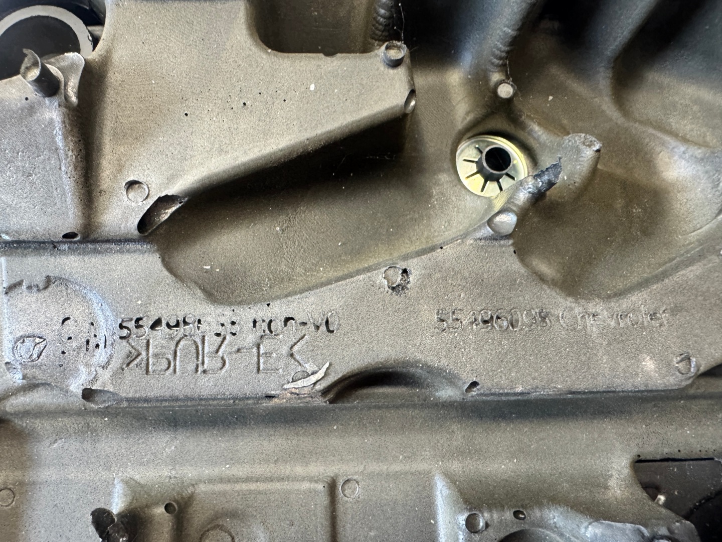 OPEL ASTRA K upper motor cover 1.6 CDTI 55498658