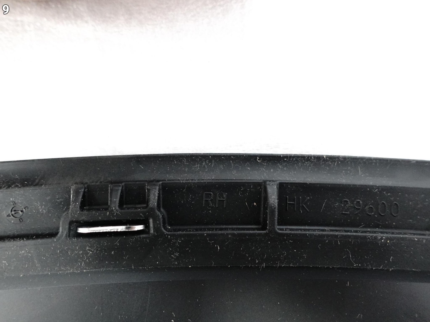 JAGUAR F-PACE X761 16- window side bodywork moulding CHROM right rear part