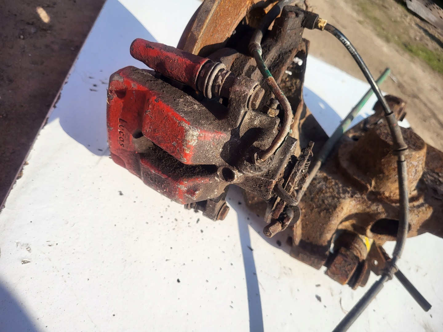 swing arm left rear part RENAULT SCENIC and RX4