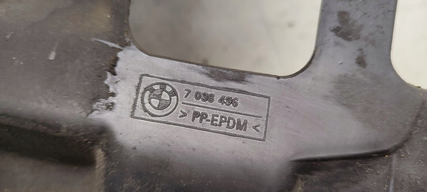 mudguard front front left BMW E46
