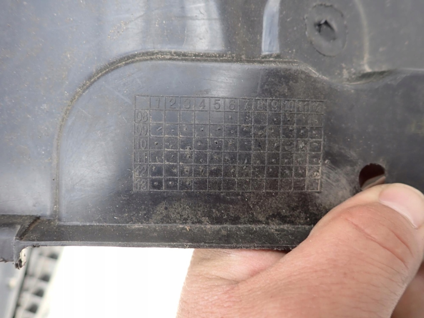 SUZUKI ALTO 09-14 mudguard front front left