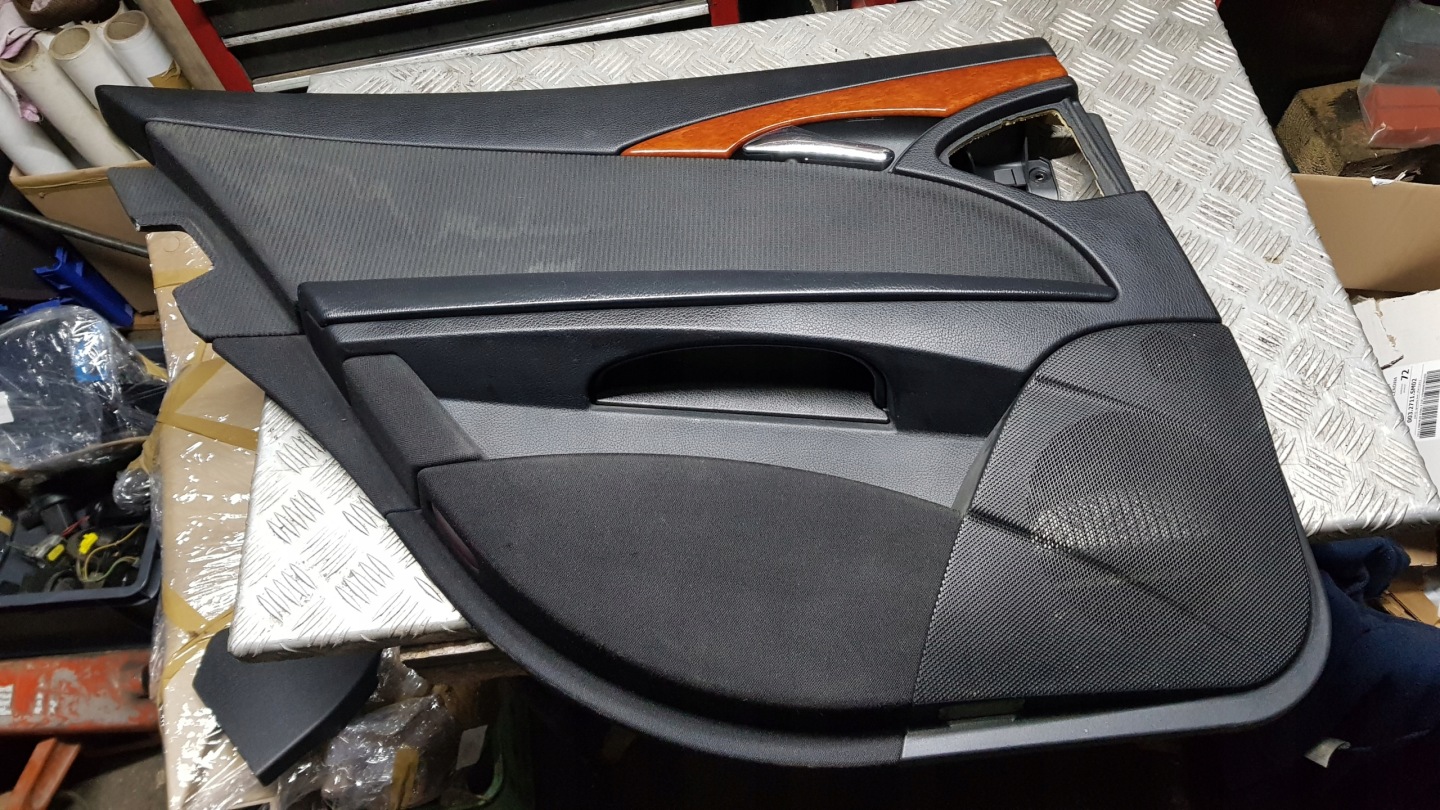 MERCEDES W211 side upholstery left rear part