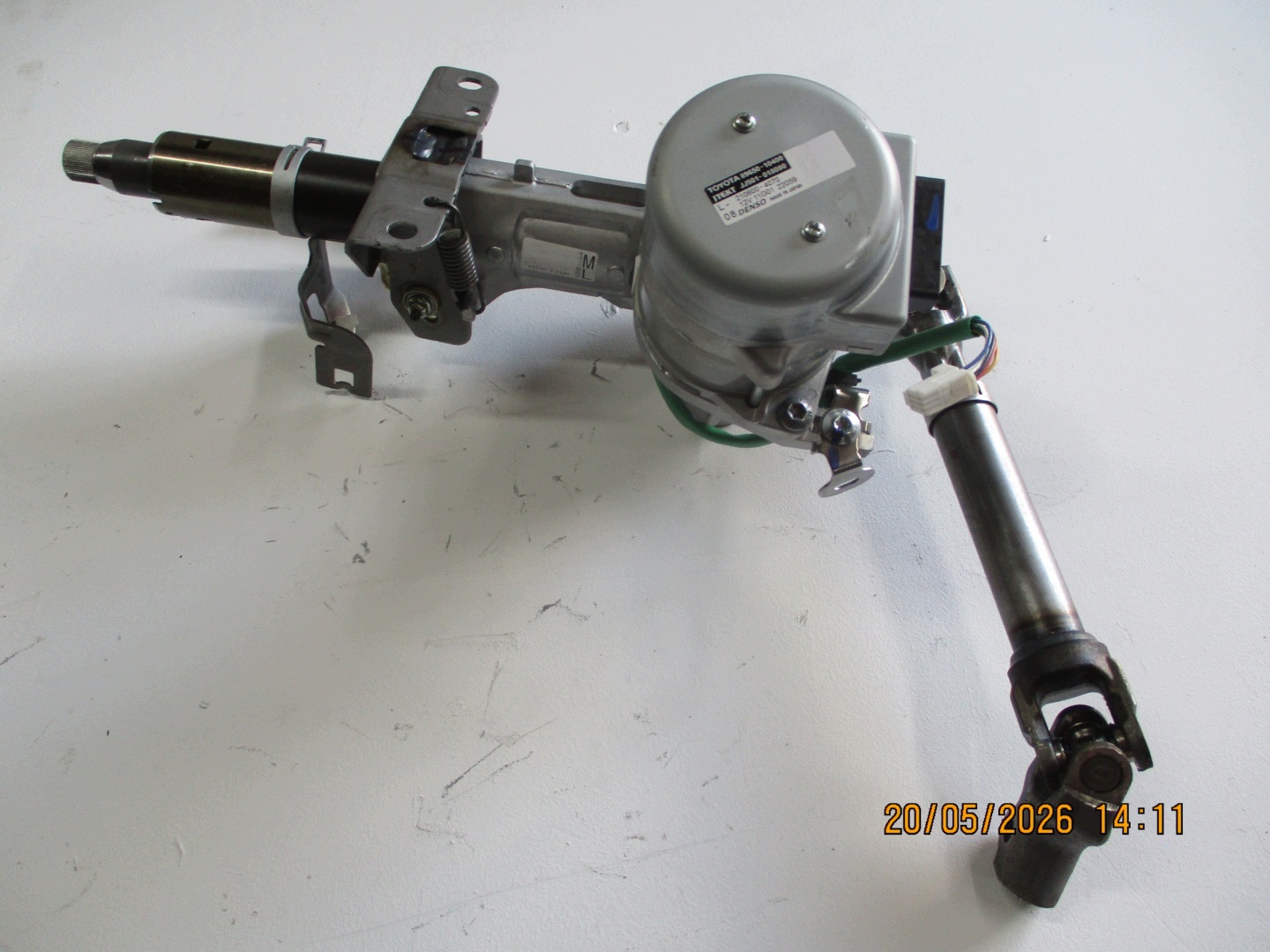 steering wheel rod TOYOTA CHR II 89650-10400