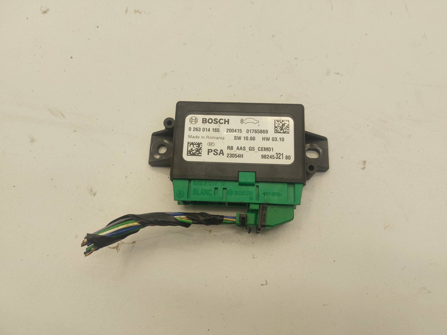 PEUGEOT 308 T9 JUMPY III ELYSEE EXPERT III modulo parcheggio PDC 9824532180