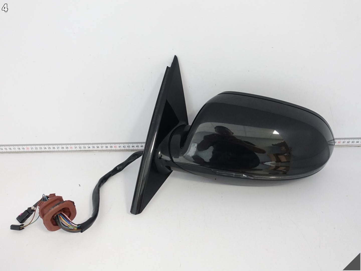 AUDI S8 A8 4H0 4H1 D4 13-17 mirror left front KAMERA 14 + 2 PIN Y9T EU