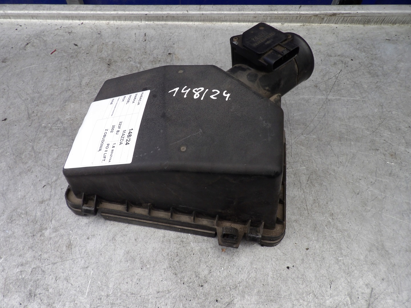 Mazda 323 BJ flow meter + cover ZL01 197400-2010