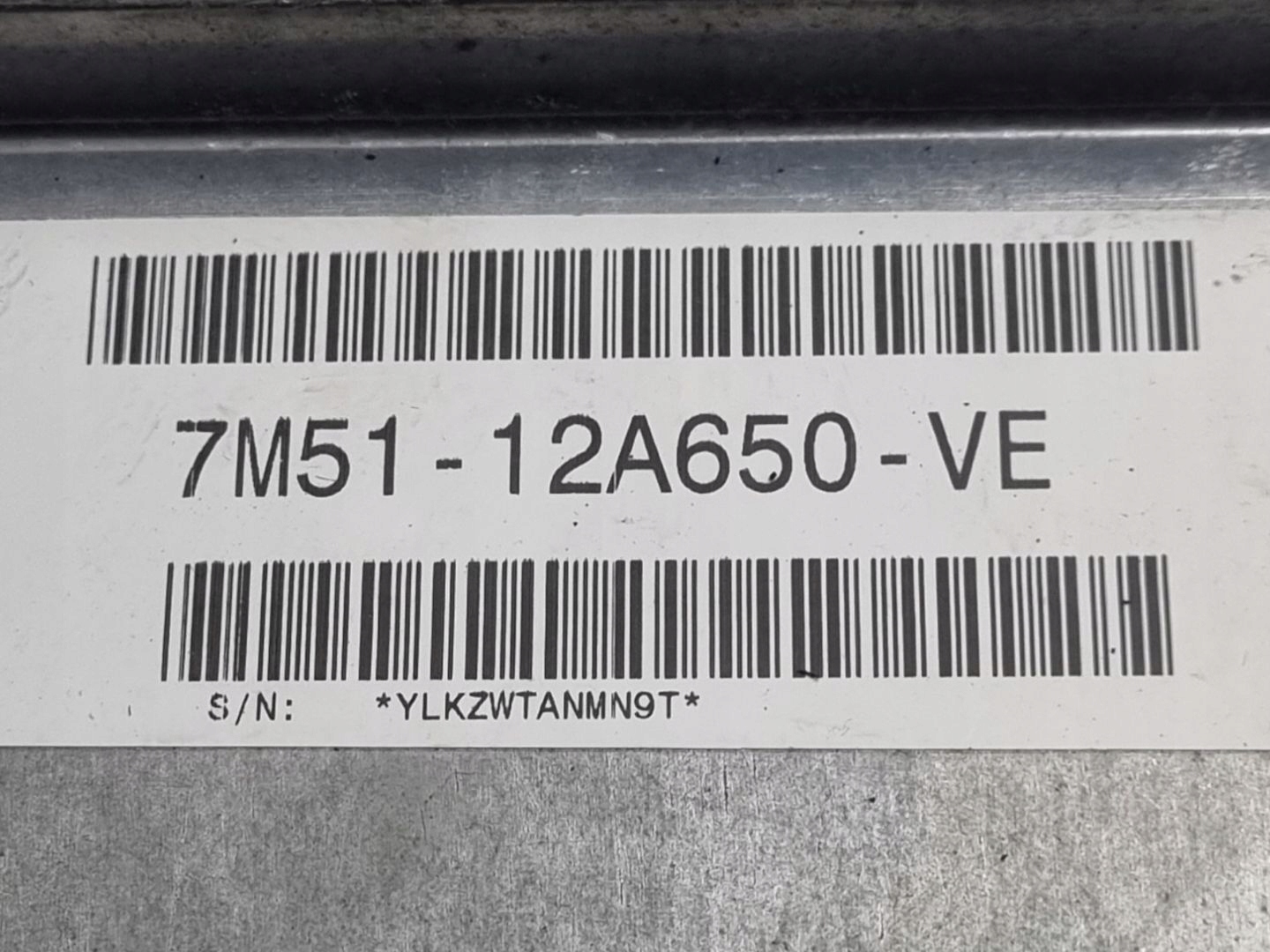 Montage startowy Ford C-Max facelift 2008 7M51-12650-VE