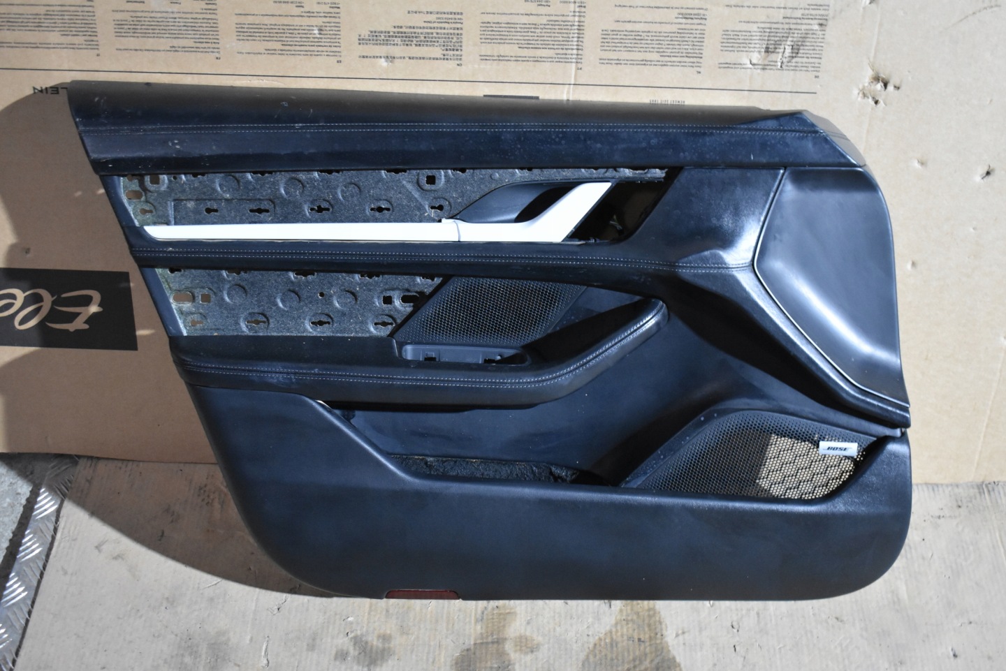 upholstery side door front left PORSCHE TAYCAN 1