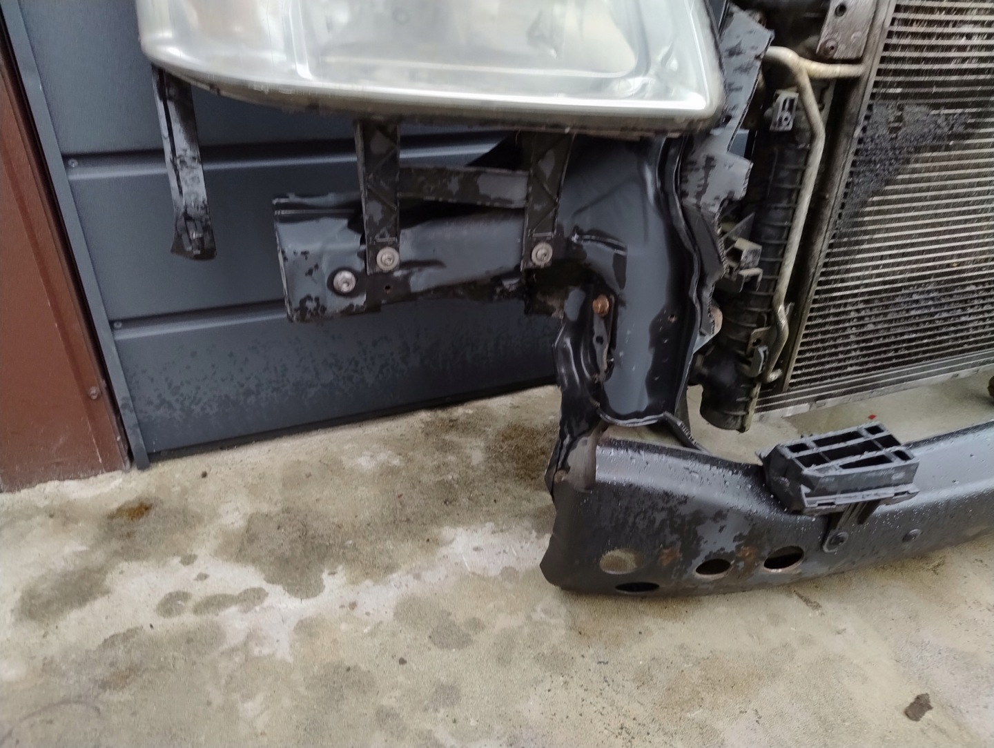 support panel for radiators complete Volkswagen Transport T5 2.5 TDI Automat EUROPA