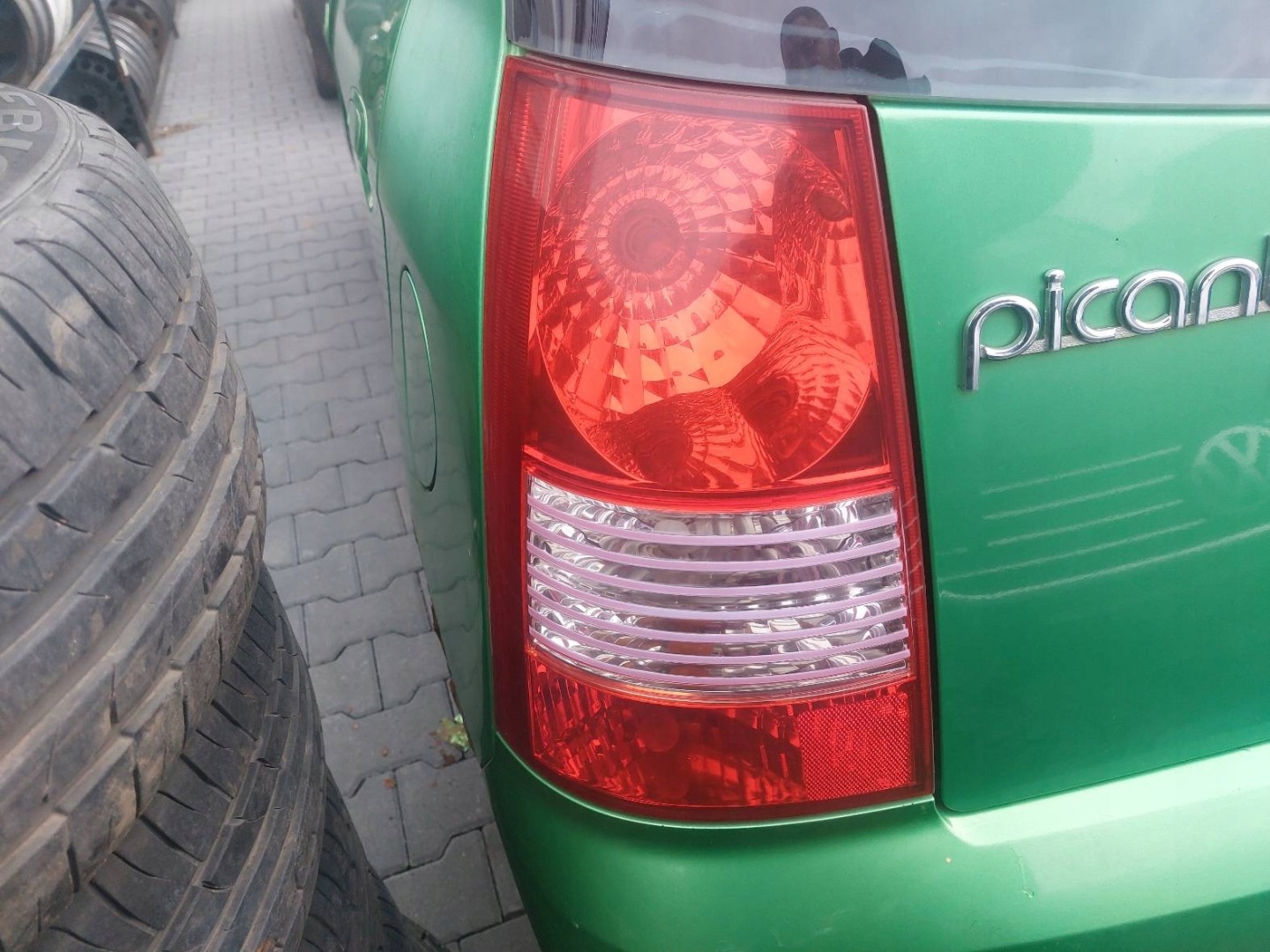 complete rear part bumper light fender KIA PICANTO and before lift M5