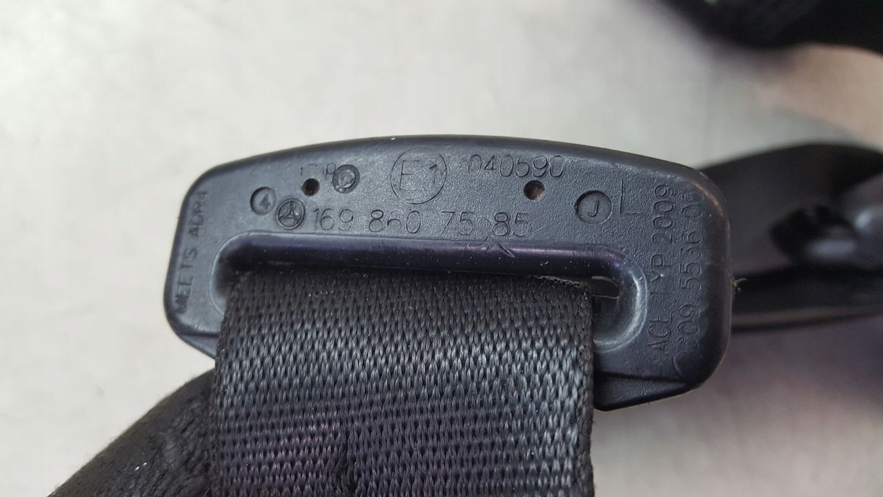 Airbags air bag Gurten sensor Mercedes W169 2,0 CDI