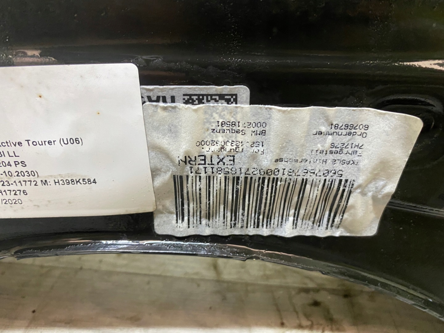BMW 2 U06 subframe axle beam axle beam rear