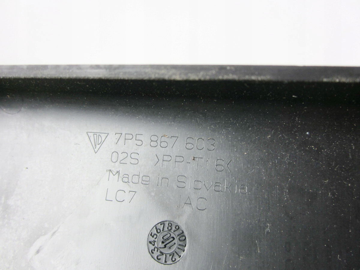 plastic cover bonnet boot Porsche Cayenne S II 958 7P5 92A