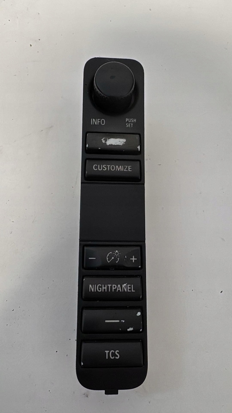 button NIGHT Panel TCS SAAB 93 9-3 02-07 switch TEMPOMATU NIGHTPANEL