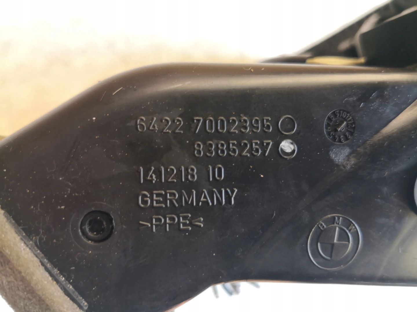 grid air conditioning devices the centre central BMW 7 E65 8385257