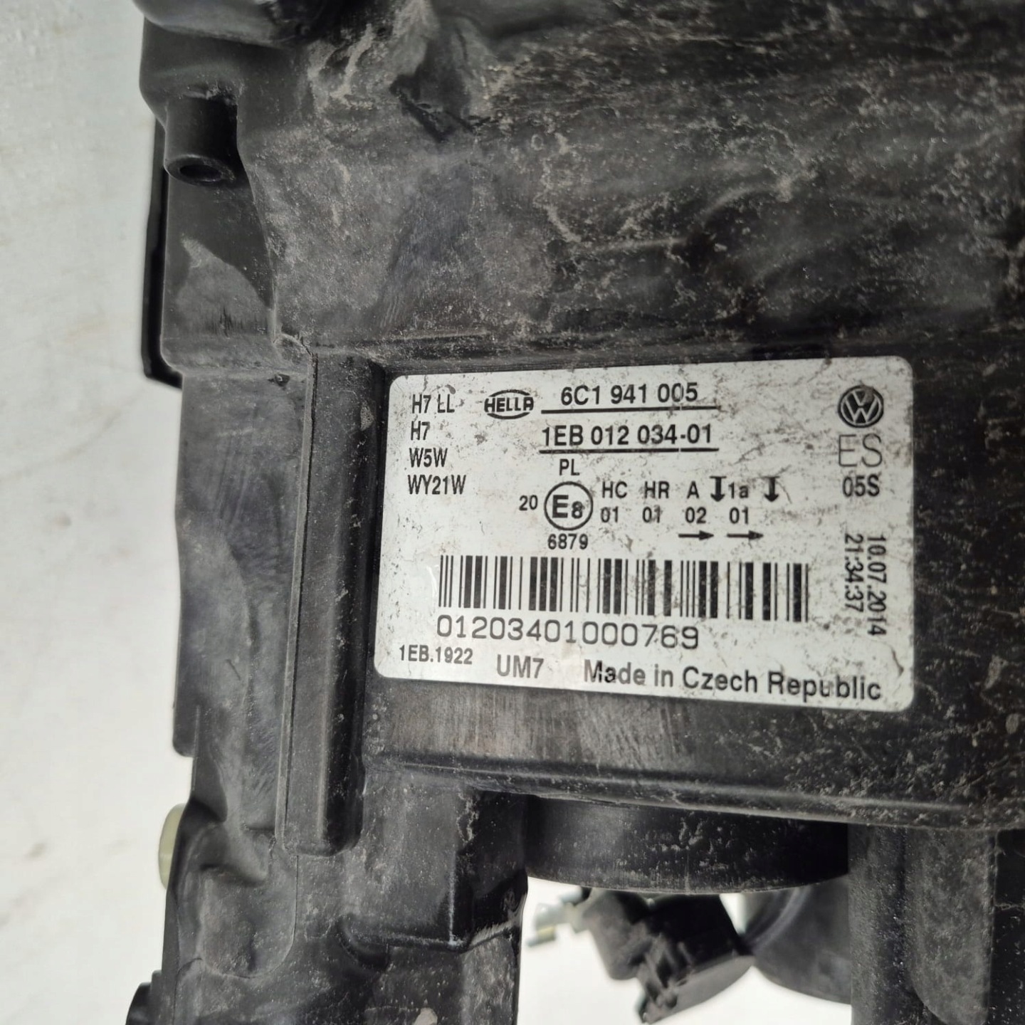 VW POLO V 6C 6C1 LIFT 14- light left front front 6C1941005
