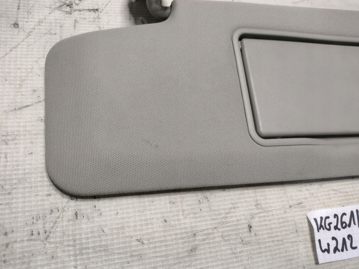 cover sun visor left Mercedes W212 A2128101510