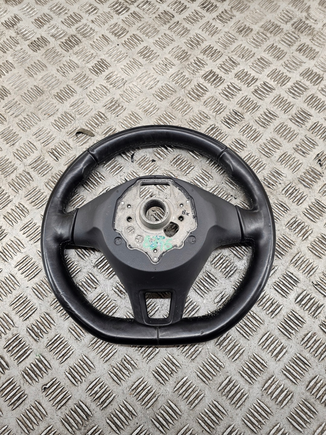 lenkrad MULTIFUNKCJA Leder 2k5419091 VW CADDY 2K 2K5 17R