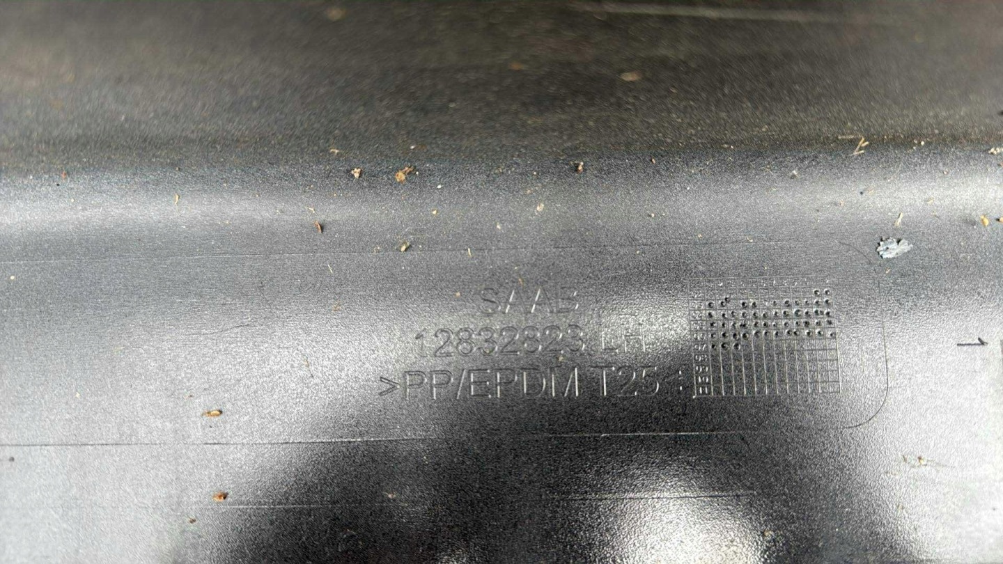 left moulding threshold SAAB 9-3 93 vector arc CABRIO colour 298 threshold cap