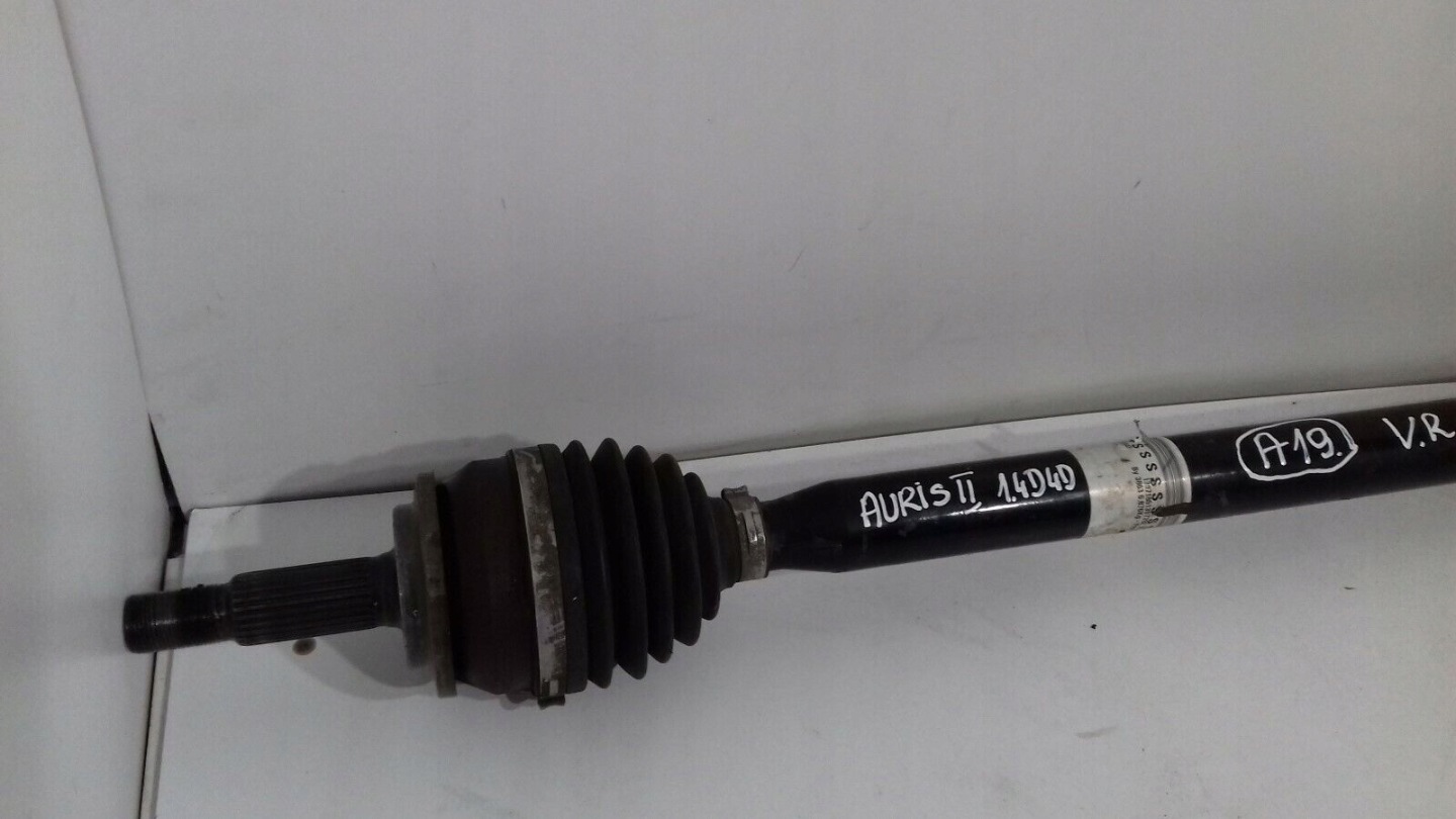 TOYOTA AURIS II semi-axis right long 1.4 D4D DIESEL