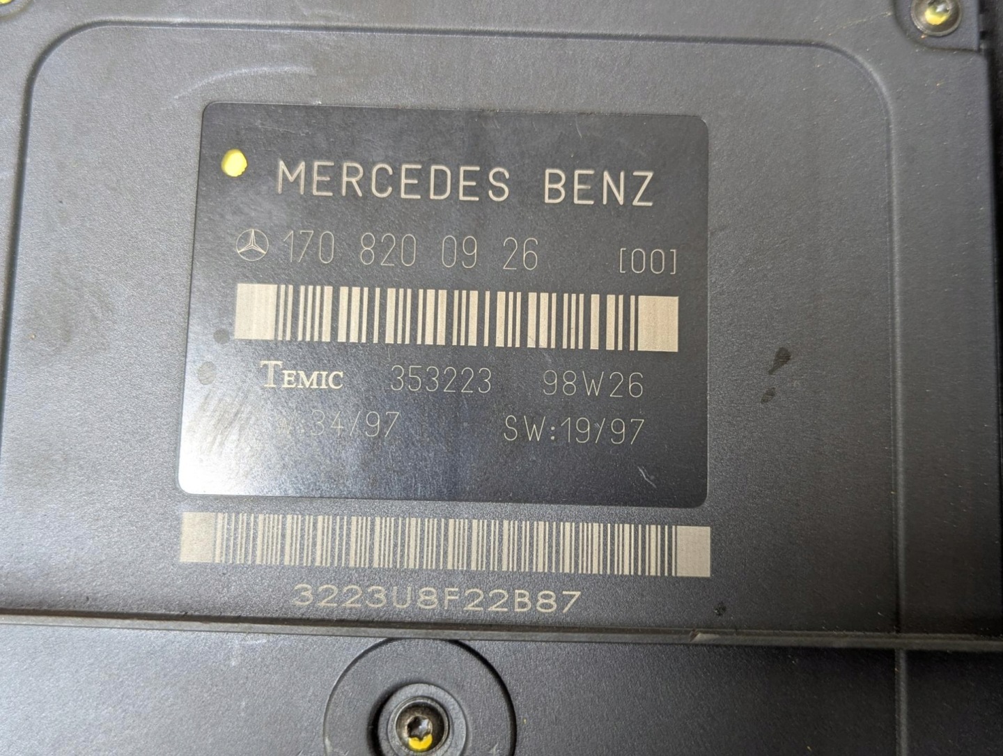 module roofs Mercedes-Benz SLK R170 1998 1708200926