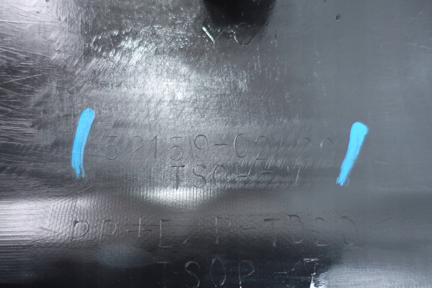bumper rear part rear TOYOTA COROLLA E16 E18 sedan 13