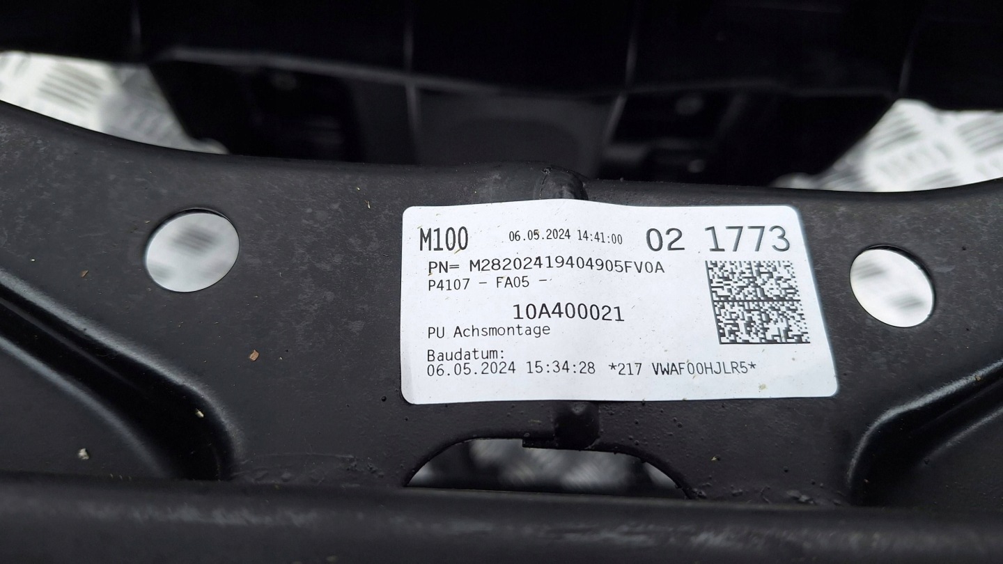 subframe axle beam axle beam front 1EA199315J VW ID.3 ID.4 Q4 E-TRON ENYAQ IV BORN