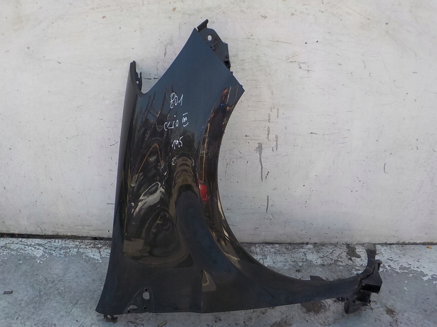 801 RENAULT CLIO III fender right front front 195