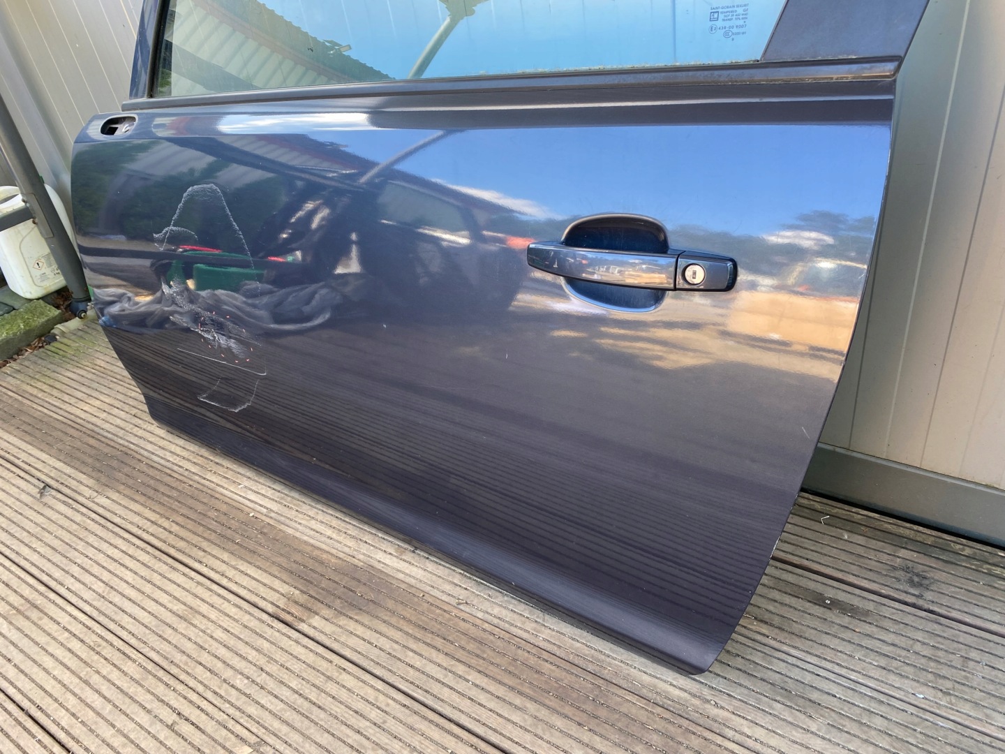 OPEL CORSA D 3D complete door left front Z168
