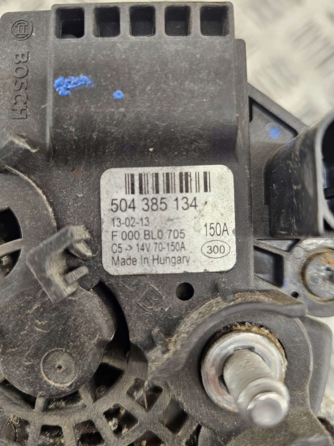 alternator IVECO DAILY 4 504385134
