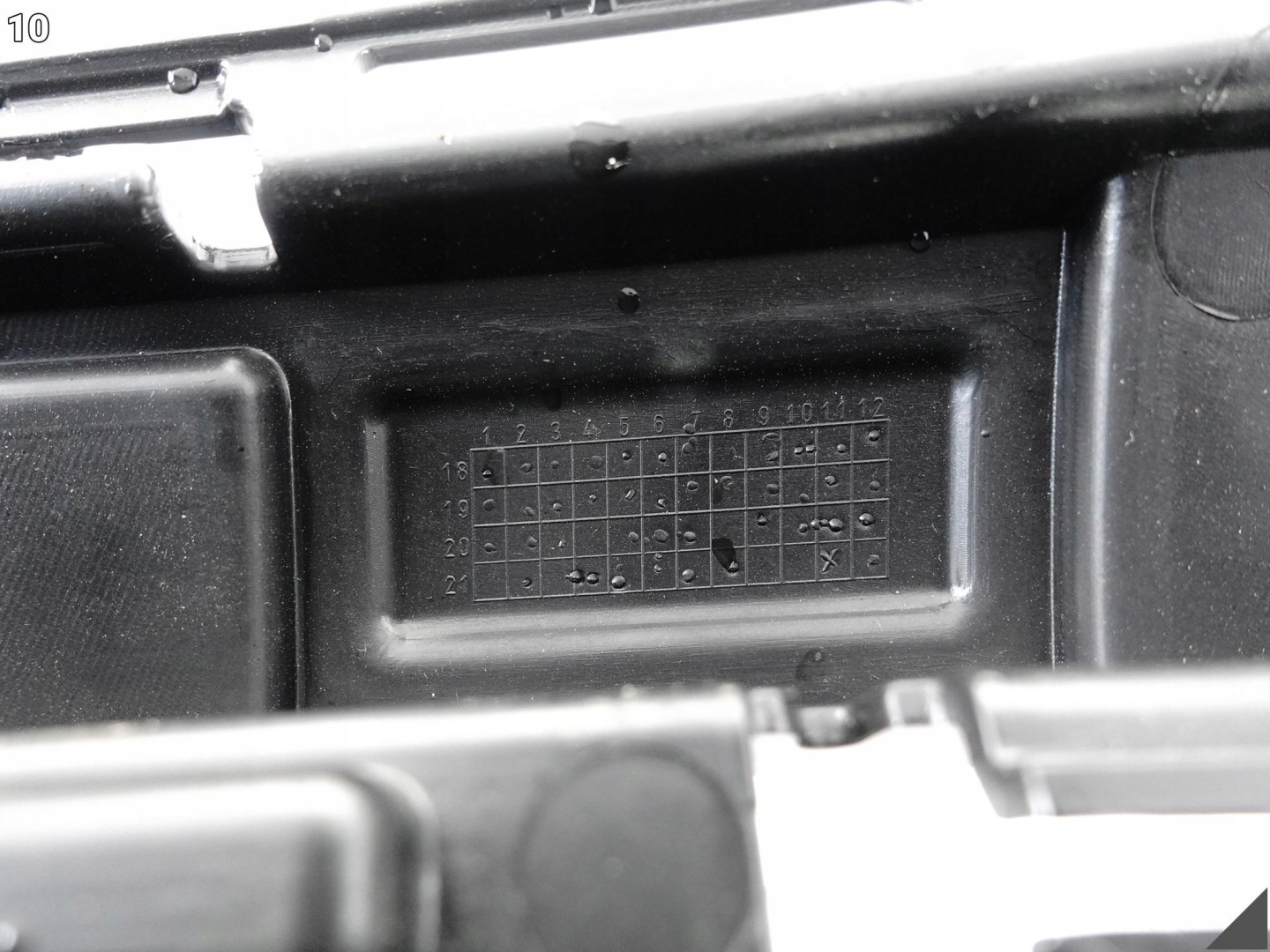 VW TOURAN II 5TA 15- support holder pillar W bumper front left