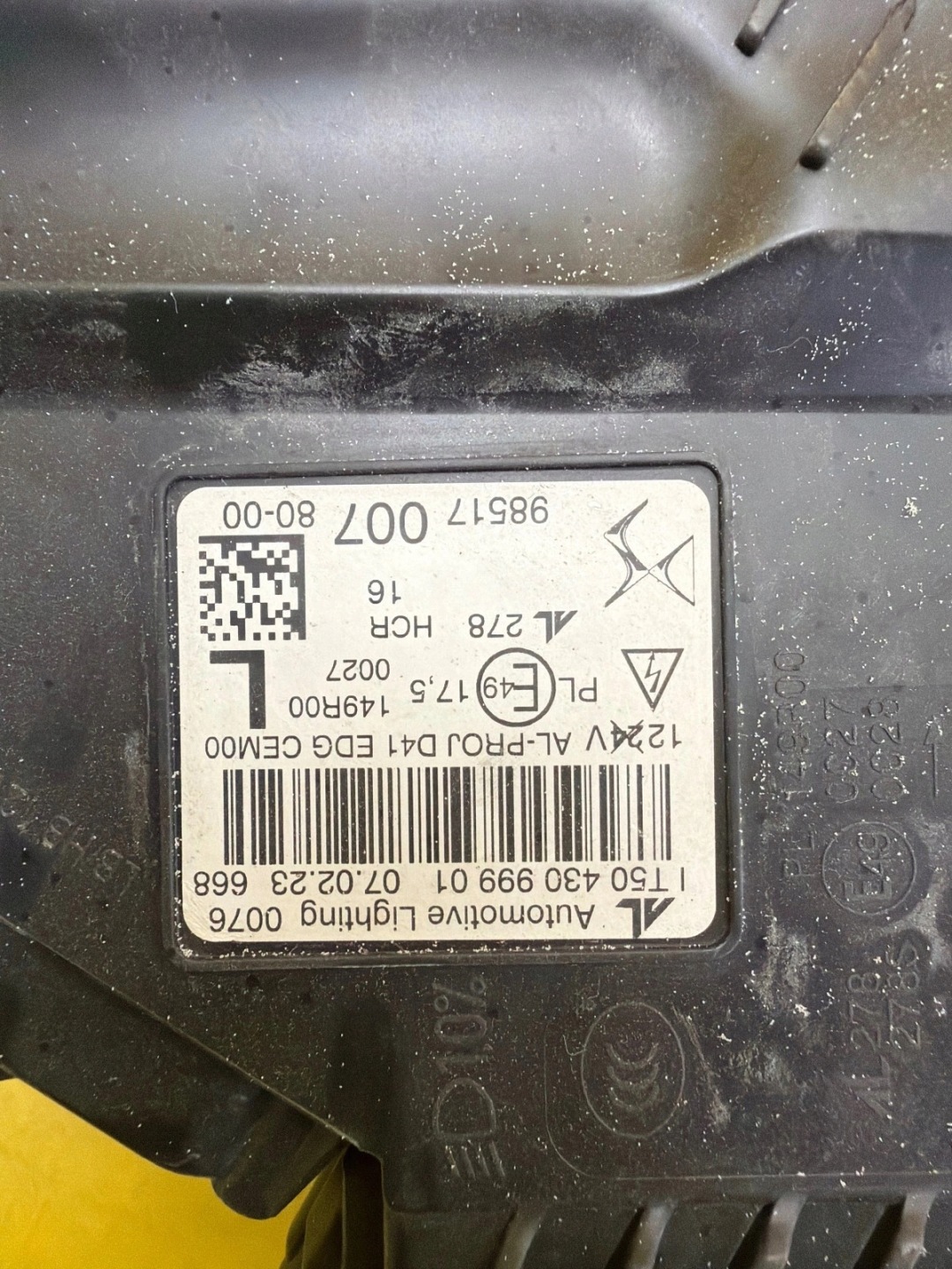 světlo levá DS4 II Full Led 21- 9851700780-00