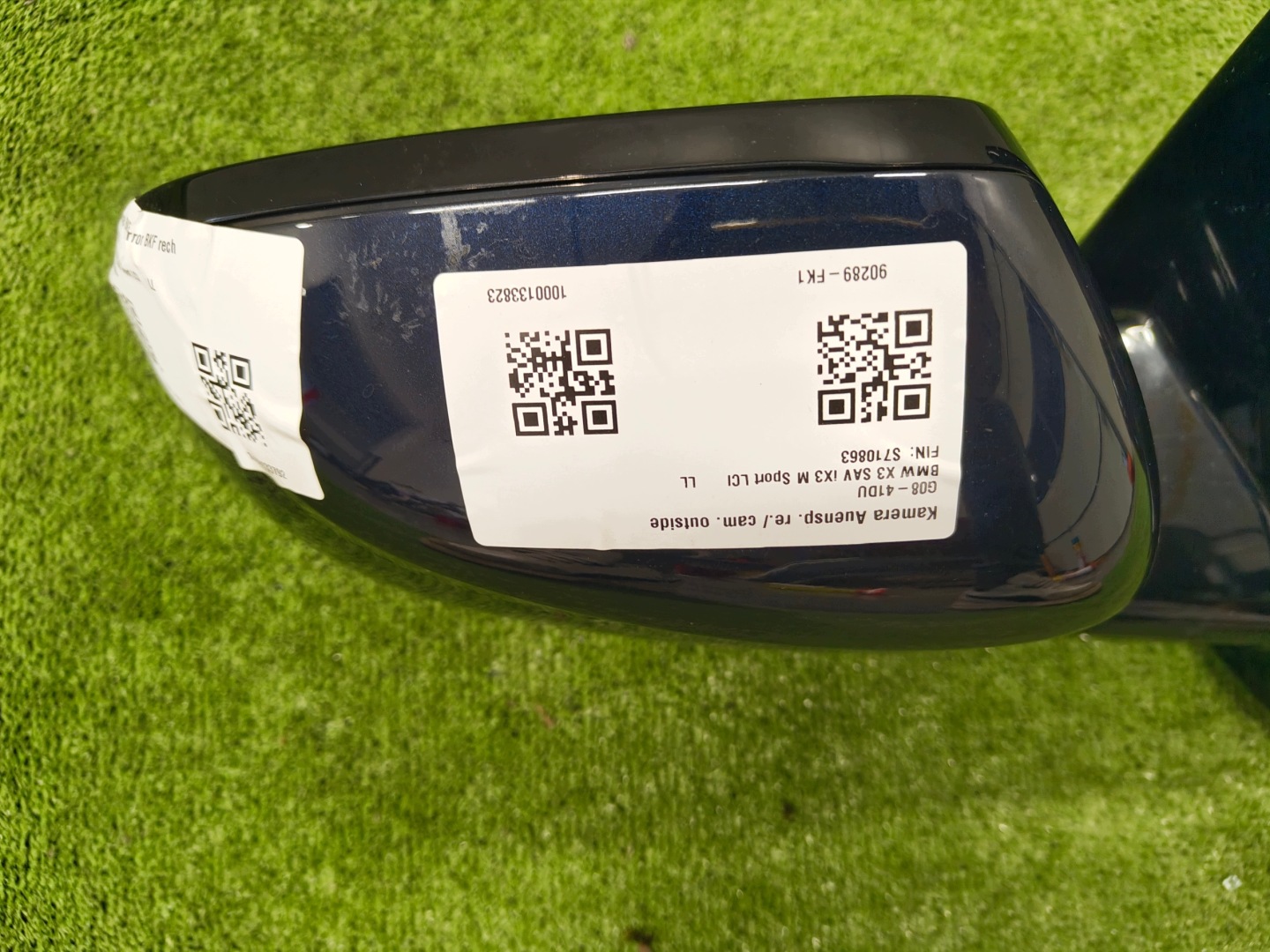 BMW G01 G08 LCI mirror left right 9PIN colour 416 SHADOWLINE KAMERA