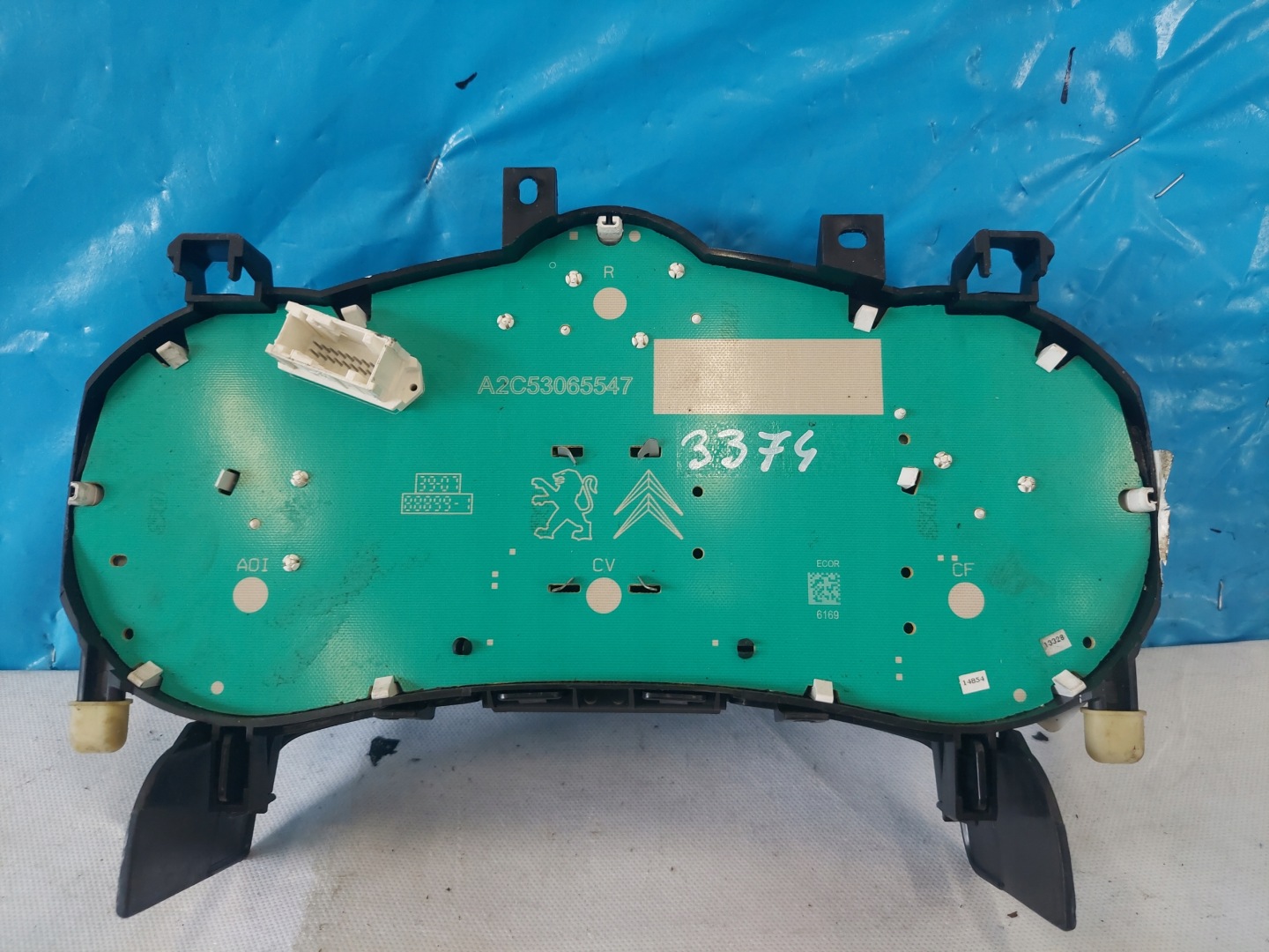 dials clock PEUGEOT 207 1.4 B A2C53065547