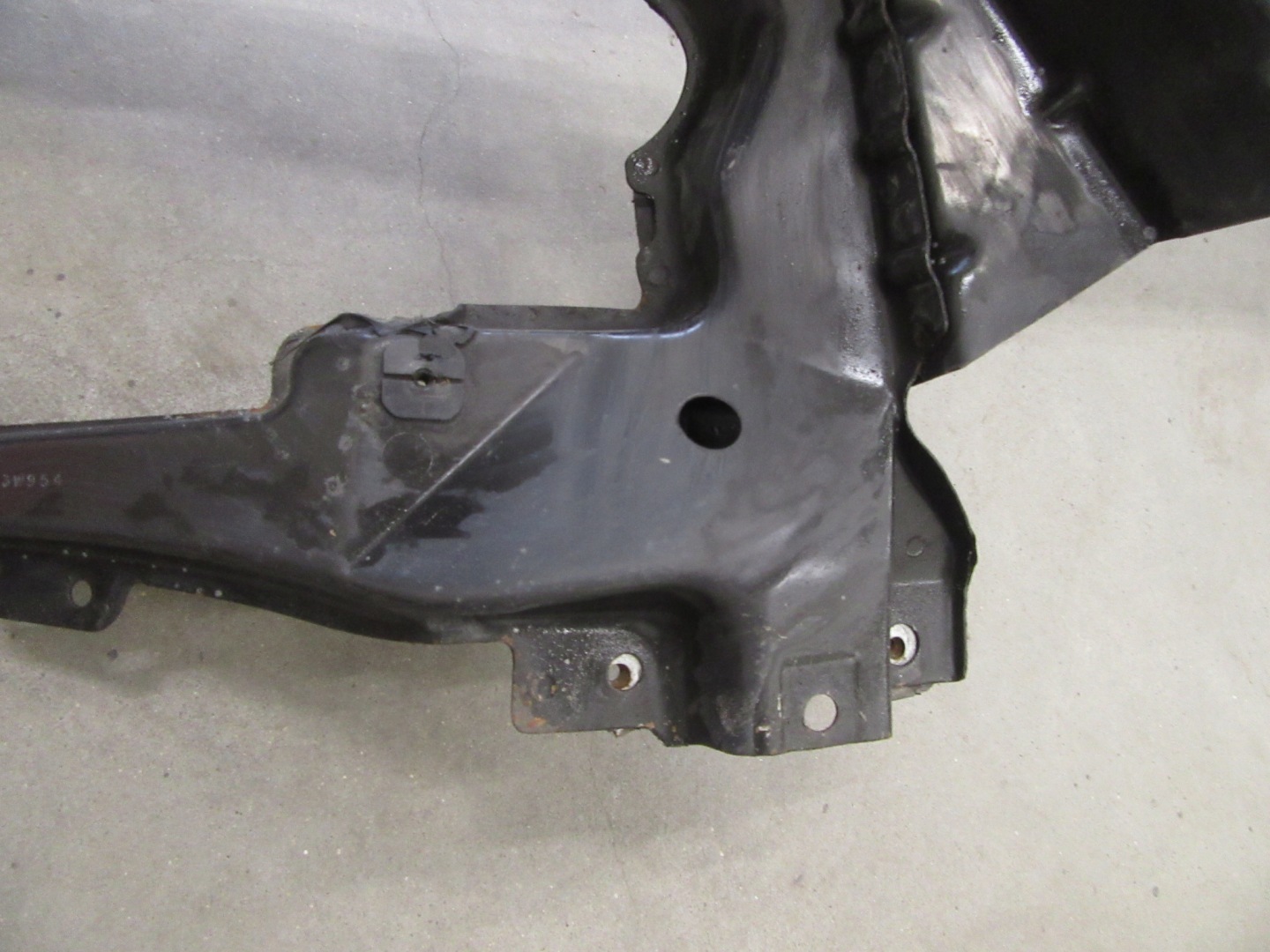 support panel for radiators pillar iron front BMW e53 X5